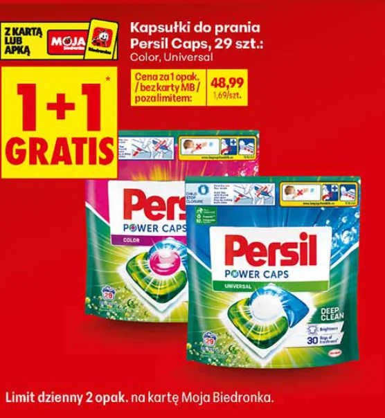 Persil Kapsułki do prania Power Caps 29 szt.