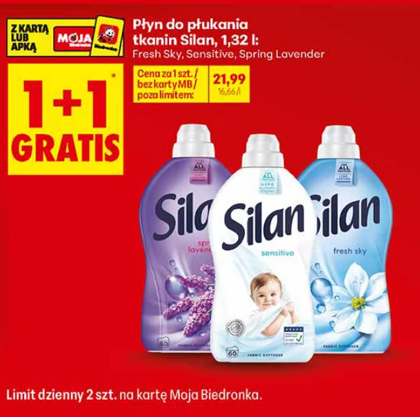 Silan Płyn do płukania tkanin 1,32 l