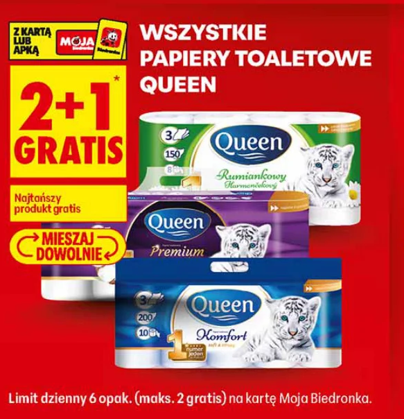 Wszystkie papiery toaletowe Queen