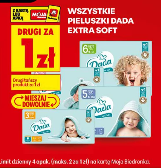Wszystkie pieluszki Dada Extra Soft