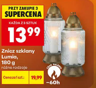 Lumia Znicz szklany 180 g