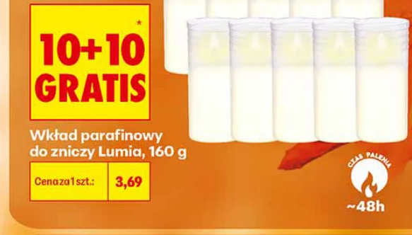 Lumia Wkład parafinowy do zniczy 160 g