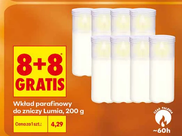 Lumia Wkład parafinowy do zniczy 200 g