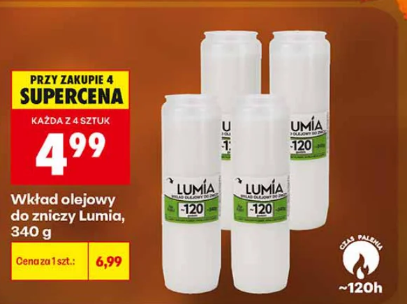 Lumia Wkład olejowy do zniczy 340 g