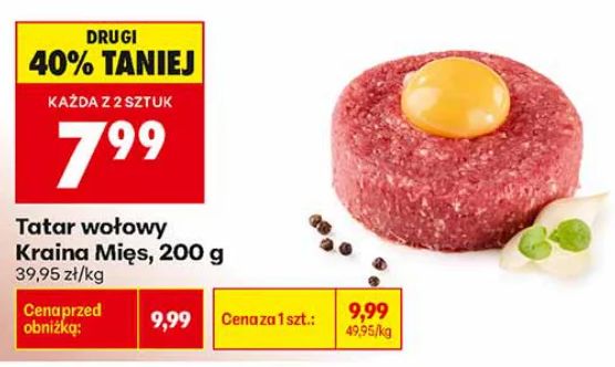 Kraina Mięs Tatar wołowy 200 g