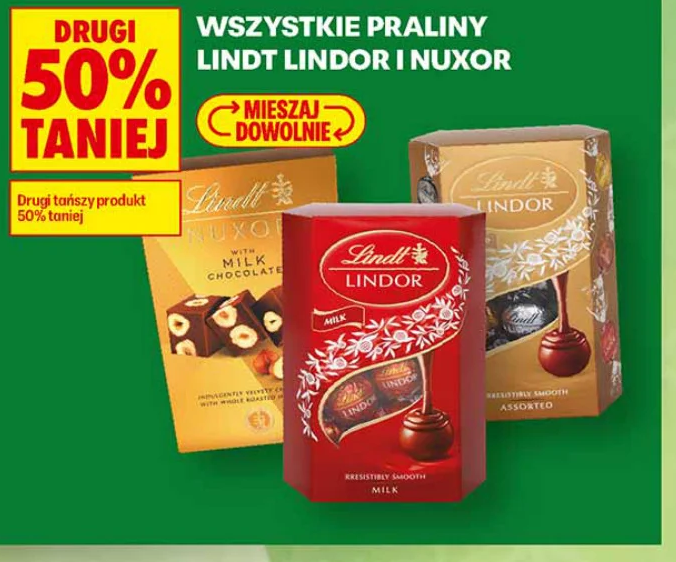 Wszystkie praliny Lindt Lindor i Nuxor