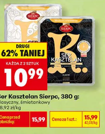 Sierpc Ser Kastelan 380 g