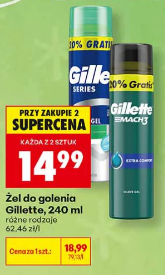Gillette Żel do golenia 240 ml