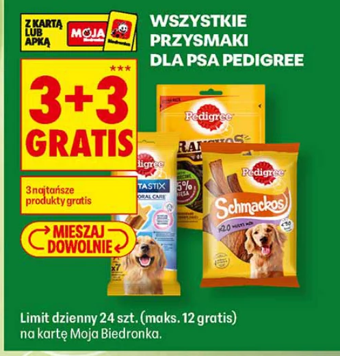 Wszystkie przysmaki dla psa Pedigree