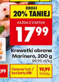 Marinero Krewetki obrane 200 g