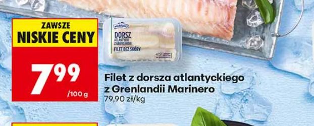 Marinero Filet z dorsza atlantyckiego z Grenlandii 1 kg