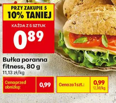 Bułka poranna fitness 80 g