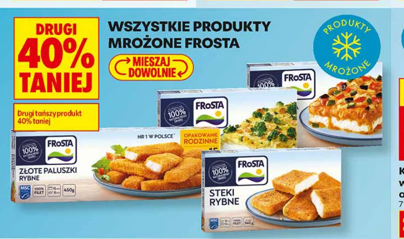 Wszystkie produkty mrożone Frosta