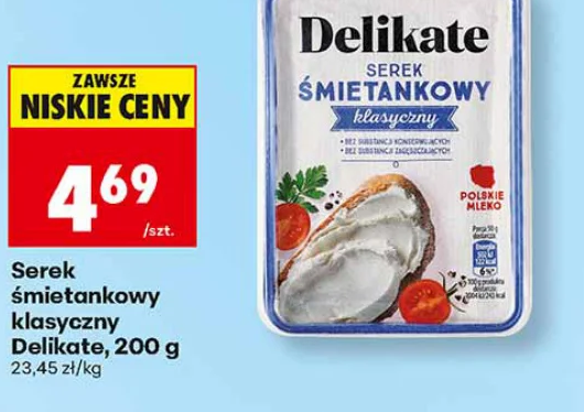 Delikate Serek śmietankowy klasyczny 200 g