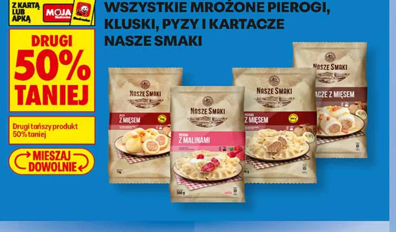 Wszystkie mrożone pierogi, kluski, pyzy i kartacze Nasze Smaki