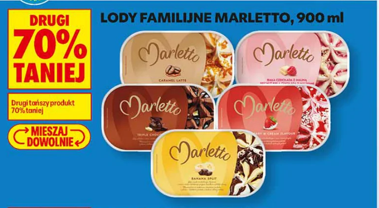 Lody familijne Marletto, 900 ml