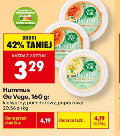 Go Vege Hummus 160 g