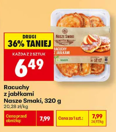 Nasze Smaki Racuchy z jabłkami 320 g