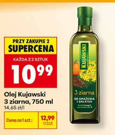 Olej Kujawski 3 ziarna 750 ml