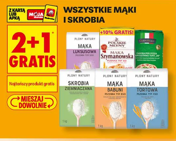 Wszystkie mąki i skrobia