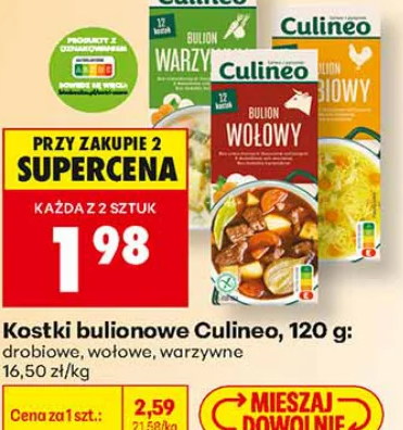 Culineo Kostki bulionowe 120 g