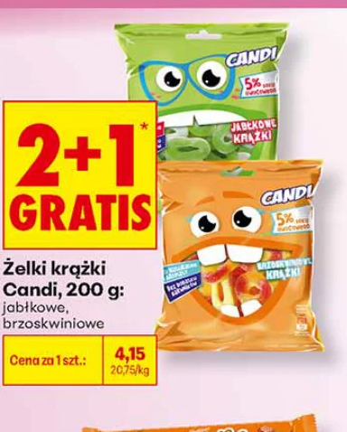 Candi Żelki krążki 200 g