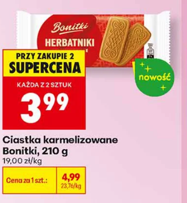 Bonitki Ciastka karmelizowane 210 g