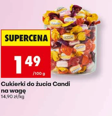 Candi Cukierki do żucia na wagę 1 kg