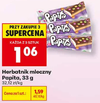 Herbatnik mleczny Papita 33 g