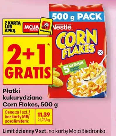 Corn Flakes Płatki kukurydziane 500 g
