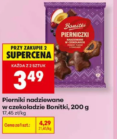 Bonitki Pierniki nadziewane w czekoladzie 200 g