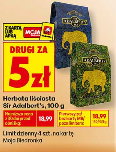 Herbata liściasta Sir Adalbert’s 100 g