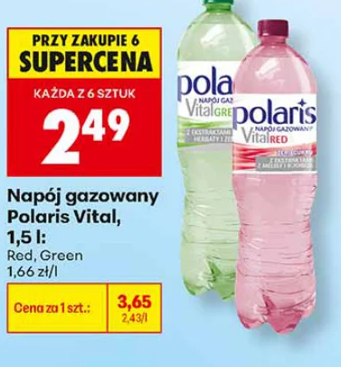 Napój gazowany Polaris Vital 1,5 l