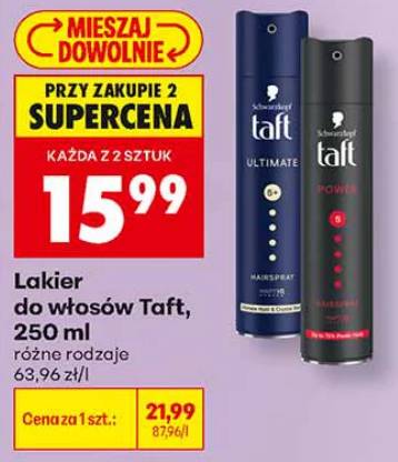 Taft Lakier do włosów 250 ml