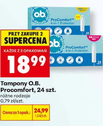 O.B. Tampony ProComfort 24 szt.
