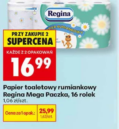Regina Papier toaletowy rumiankowy Mega Paczka