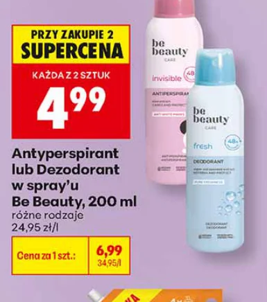 be Beauty Antyperspirant lub dezodorant w sprayu 200 ml