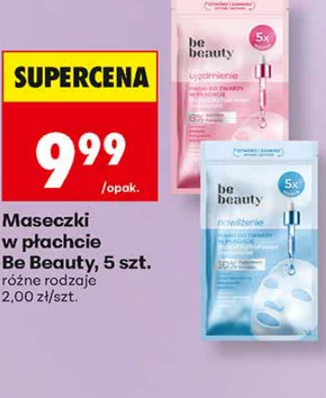 be Beauty Maseczki w płatku 5 szt.