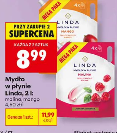 Linda Mydło w płynie 2 l