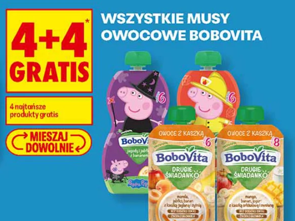 Wszystkie musy owocowe Bobovita