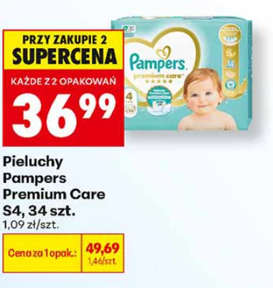 Pampers Pieluchy Premium Care S4 34 szt.