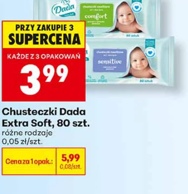 Dada Chusteczki Extra Soft 80 szt.