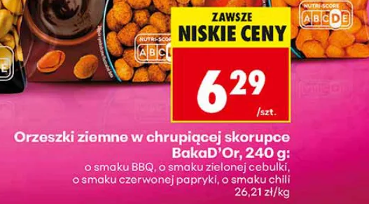 BakaD’Or Orzeszki ziemne w chrupiącej skorupce 240 g