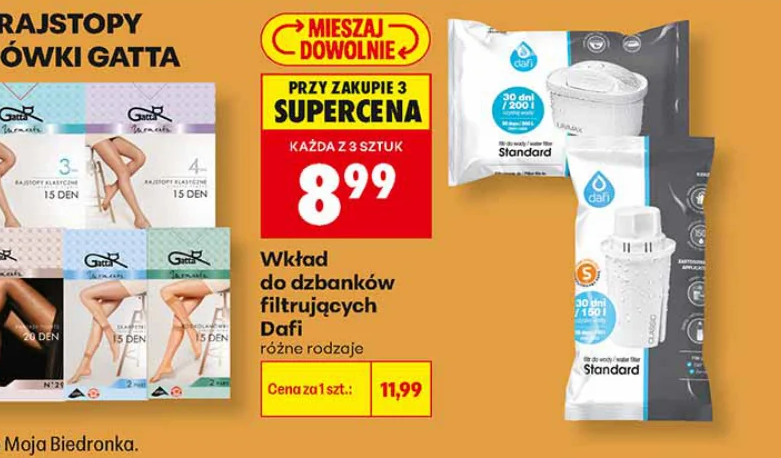 Dafi Wkład do dzbanków filtrujących