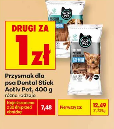 Activ’Pet Przysmak dla psa Dental Stick 400 g