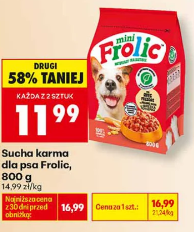 Frolic Sucha karma dla psa 800 g