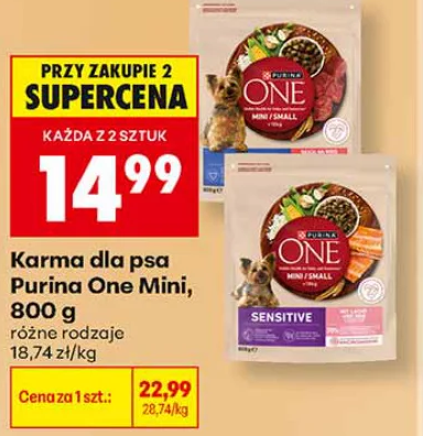 Purina One Karma dla psa Mini 800 g