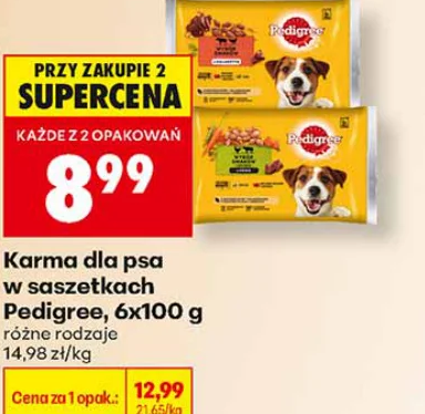 Pedigree Karma dla psa w saszetkach 6 × 100 g