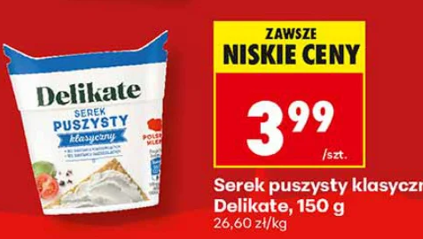 Delikate Serek puszysty klasyczny 150 g