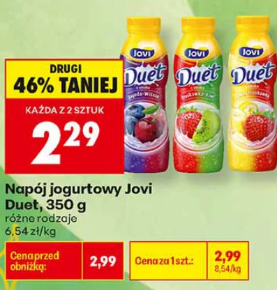 Jovi Napój jogurtowy Duet 350 g